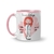 Caneca Cerâmica Profissões Fonoaudióloga Personalizada com Nome 325ml