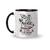 Caneca Cerâmica Por Trás de uma Mulher bem Resolvida existe ela mesma 325ml - Square Presentes