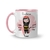 Caneca Cerâmica Profissões Bombeira Personalizada com Nome 325ml - Square Presentes