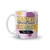 Caneca Cerâmica Profissões Flork Administração / Administradora - Vixi Personalizada com Nome 325ml