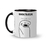 Caneca Cerâmica Flork Profissões Dentista - Odontologia, Arrancando Sorrisos 325ml
