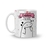 Caneca Cerâmica Flork Profissões Confeiteira Pessoa mais Doce do Mundo 325ml