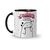 Caneca Cerâmica Flork Profissões Confeiteira Pessoa mais Doce do Mundo 325ml - Square Presentes