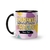 Caneca Cerâmica Profissões Flork Administração / Administradora - Vixi Personalizada com Nome 325ml - Square Presentes