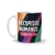 Caneca Cerâmica Flork Profissões Recursos Humanos Personalizada com Nome 325ml - Square Presentes