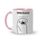 Caneca Cerâmica Flork Profissões Dentista - Odontologia, Arrancando Sorrisos 325ml - Square Presentes
