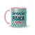 Caneca Cerâmica Flork Profissões Educação Física Personalizada com Nome 325ml