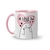 Caneca Cerâmica Flork - "Ai Lóvi Iu" (Eu Te Amo) 325ml
