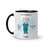 Caneca Cerâmica Profissões Enfermagem / Enfermeiro Personalizada com Nome 325ml - Square Presentes