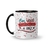 Caneca Cerâmica Em Você Encontrei a Paz - Você é a Minha Metade Perfeita 325ml - Square Presentes