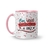 Caneca Cerâmica Em Você Encontrei a Paz - Você é a Minha Metade Perfeita 325ml