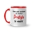 Caneca Cerâmica Profissões Odontologia - Para uso Exclusivo da Melhor Dentista do Mundo 325ml