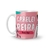 Caneca Cerâmica Flork Profissões Cabeleireira Personalizada com Nome 325ml