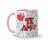Caneca Cerâmica Te Amo - Pra Sempre com Você 325ml