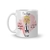 Caneca Cerâmica Profissões Psicóloga Personalizada com Nome 325ml