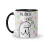 Caneca Cerâmica Flork Paciência, Puta que Pariu 325ml - Square Presentes