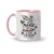 Caneca Cerâmica Por Trás de uma Mulher bem Resolvida existe ela mesma 325ml