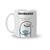 Caneca Cerâmica Flork Profissões Contabilidade - Alguém tem que Cuidar da Grana dos Outros 325ml