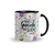 Caneca Cerâmica Motivacional / Religiosa - Aquele que te Guarda não Dorme - Salmos 121:3 325ml - loja online