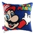 Almofada Veludo Mario e Luigi 40x40cm Super Mario - 10063797