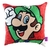 Almofada Veludo Mario e Luigi 40x40cm Super Mario - 10063797 - comprar online