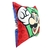 Almofada Veludo Mario e Luigi 40x40cm Super Mario - 10063797 na internet