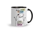 Caneca Personalizada Flork - Se está difícil pra você, Imagina pra mim que sou sua Esposa - comprar online