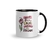Caneca Cerâmica Vista-se de Si e Brilhe - Você fica Linda Vestida de Felicidade 325ml - comprar online