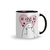 Caneca Cerâmica Flork - "Ai Lóvi Iu" (Eu Te Amo) 325ml - loja online