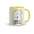 Caneca Cerâmica Flork Quando sua opinião foi Pix, eu Aceito 325ml - comprar online