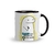 Caneca Cerâmica Flork Quando sua opinião foi Pix, eu Aceito 325ml - loja online