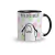 Caneca Cerâmica Flork Paciência, Puta que Pariu 325ml - loja online