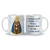 Caneca Cerâmica Religiosa Nossa Senhora Aparecida Paro Por um Momento 325ml na internet