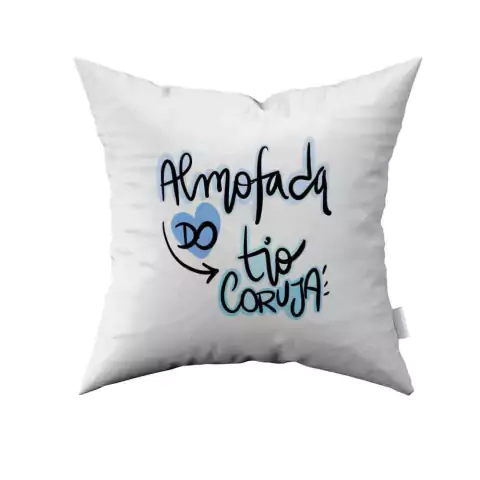 Almofada Tio - Almofada do Tio Coruja - 30x30cm