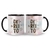 Caneca Cerâmica Profissões Advocacia - Direito Color 325ml na internet