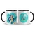 Imagem do Caneca Cerâmica Profissões - Eu Escolhi Análises Clínicas 325ml