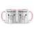 Imagem do Caneca Cerâmica Flork Profissões Educação Física - O Melhor Suplemento é a Raiva 325ml