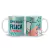 Caneca Cerâmica Flork Profissões Educação Física Personalizada com Nome 325ml na internet