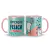 Caneca Cerâmica Flork Profissões Educação Física Personalizada com Nome 325ml na internet