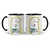 Imagem do Caneca Cerâmica Flork Quando sua opinião foi Pix, eu Aceito 325ml