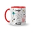 Caneca Cerâmica Contigo vou Até ao Fim do Mundo Eu Amo Você! 325ml - Square Presentes