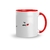 Caneca Cerâmica Você me Completa, Te Amo 325ml - loja online