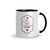 Caneca Cerâmica Contigo vou Até ao Fim do Mundo Eu Amo Você! 325ml - comprar online