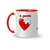 Caneca Cerâmica A Gente Se Completa 325ml