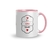 Caneca Cerâmica Contigo vou Até ao Fim do Mundo Eu Amo Você! 325ml - comprar online
