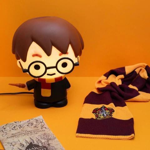 Luminária de Mesa Formato Harry Potter com Lâmpada de Led