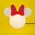 Luminária de Mesa Disney Minnie Mouse Clean Laço com Lâmpada de Led de Brinde - loja online