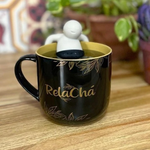 Caneca com Infusor de Chá RelaChá 350ml - 10024962
