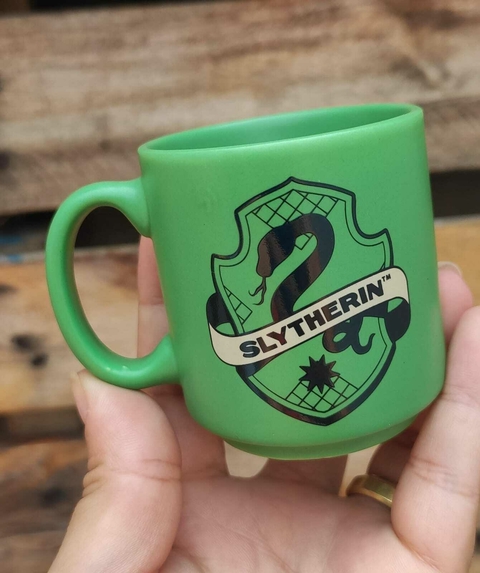 Mini Caneca Harry Potter Sonserina Slytherin 100ml - 10024383