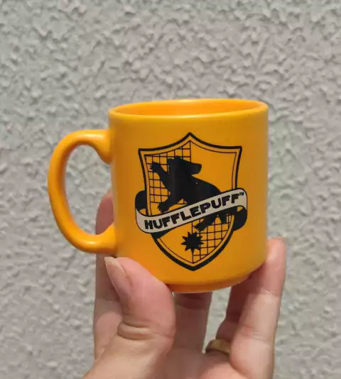 Mini Caneca Tina Harry Potter Lufa Lufa Hufflepuff 100ml - 10024385